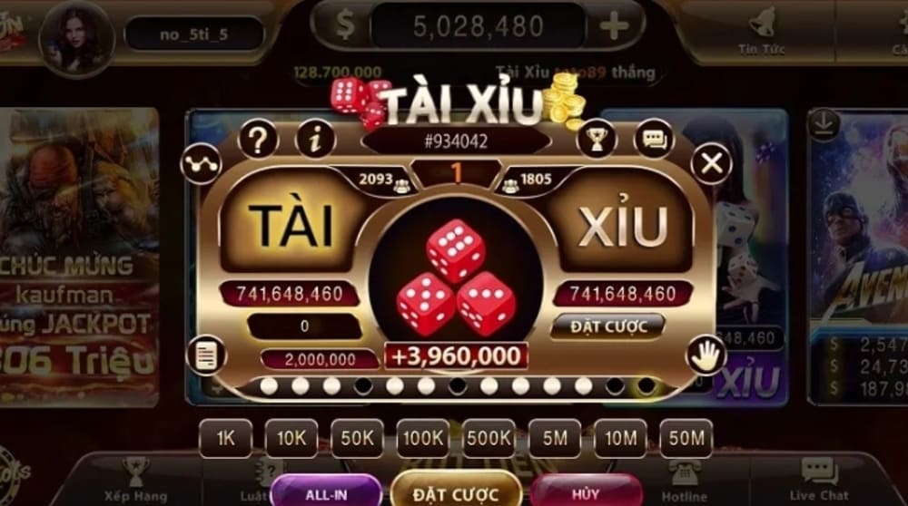 Tổng quan game tài xỉu